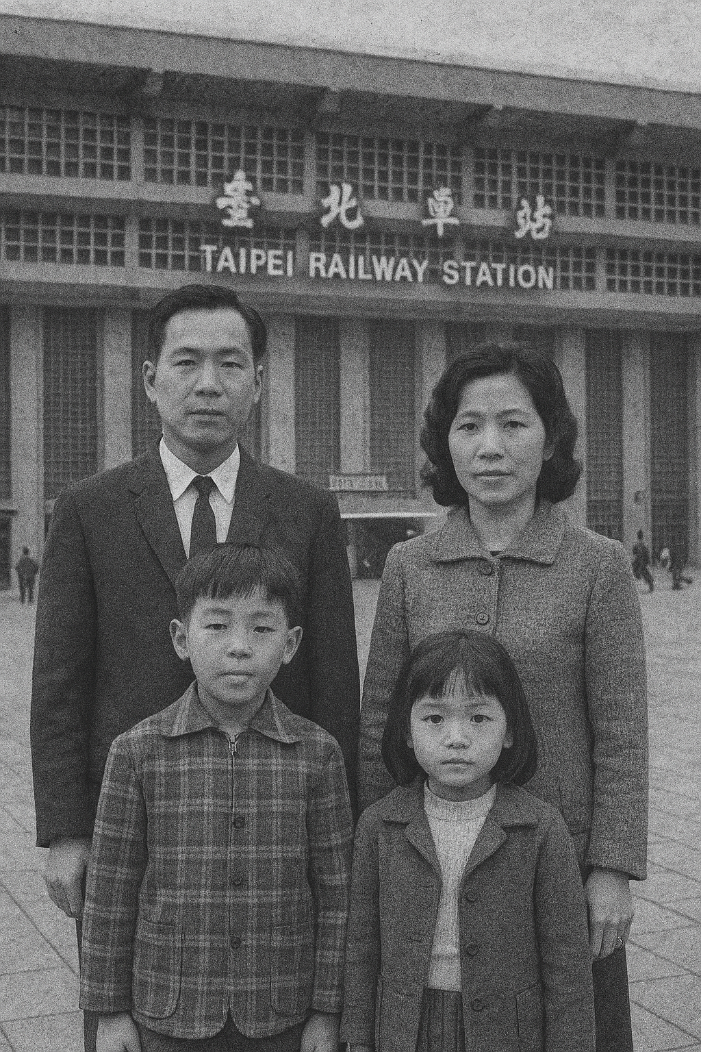 書籍封面：黑白映像